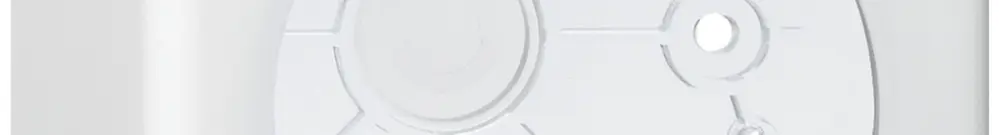 Boîtier AP basico blanc h=54mm Ø58mm 