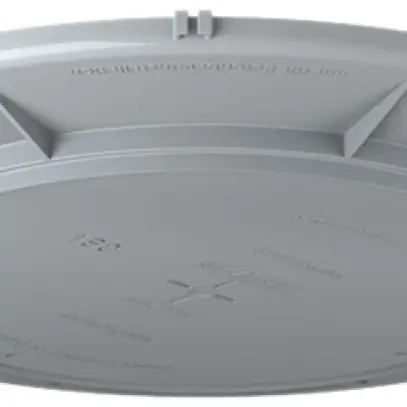 Plaque frontale HaloX 250 pour béton sur place, découpe au plafond Ø190mm 