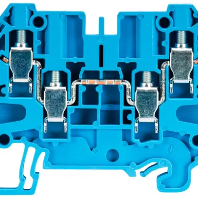 Morsetto di passaggio componibile Wieland WT 4 D2/2 BL 0.14…6mm² 32A 500V blu 