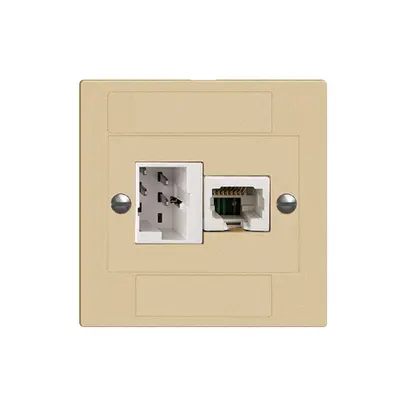 Presa INC xDSL RJ45/TT83 sand ITplus EDIZIOdue con filtro 