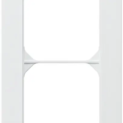 Cadre de recouvrement ENC kallysto.pro 4×1 blanc 94×274mm 