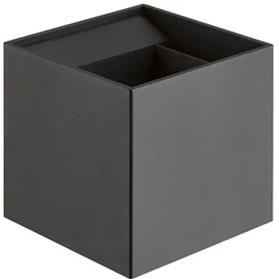 Lampada a muro LED START ECO SURFACE UP&DOWN 5W 830 2×150lm 108×108×109mm nero 