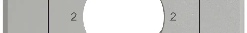 Kit de montage ENC EDIZIO.liv SNAPFIX® p.interr.rot.a.ser.2-1-2-1 grc 