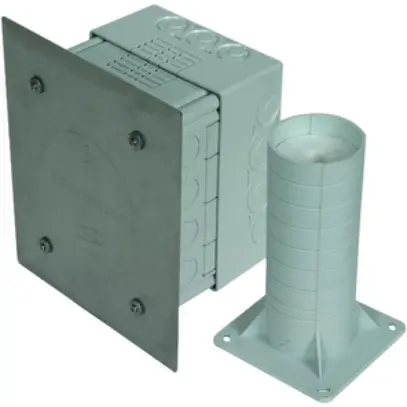 Cassetta di sezionamento DEHN/elvatec con distanziatore per 140…320mm V2A 