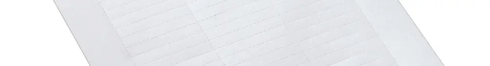 Bezeichnungskarte WAGO 99 Schilder/Bogen DIN A4 unbedruckt, weiss 