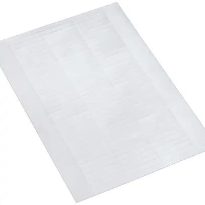 Bezeichnungskarte WAGO 99 Schilder/Bogen DIN A4 unbedruckt, weiss 