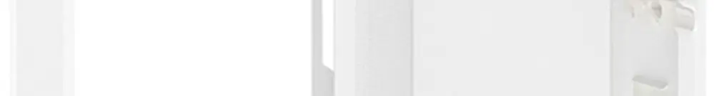 Porta media con cornice SE Pragma bianco per 1parte/5file 