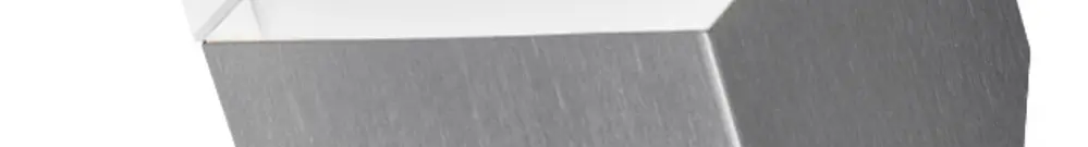 Applique LED LDV ENDURA STYLE CRYSTAL TORCH 4.5W 400lm 3000K acciaio inox 