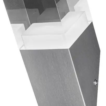 Applique LED LDV ENDURA STYLE CRYSTAL TORCH 4.5W 400lm 3000K acciaio inox 