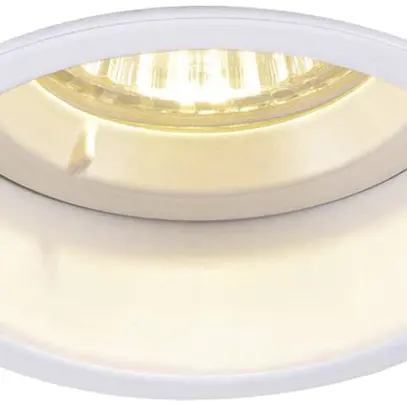 Downlight SLV HORN GU10 25W Ø76mm alluminio bianco 