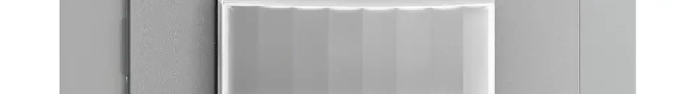 UP-Bewegungsmelder EDIZIOdue FM pirios 180 R eco 1-Kanal, silver 