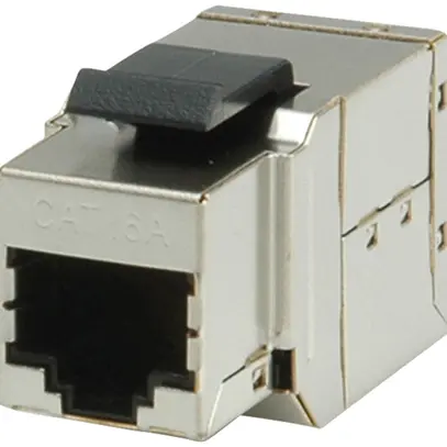 Module de couplage ROLINE RJ45/RJ45 cat.6A/s Keystone argent 