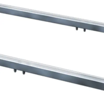 Barre profilée Rittal SV 9666.723 750mm pour TS/SE 3UL gris 2pcs 