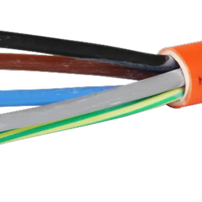 Cavo di sicurezza 5x2,5mm² 3LNPE FE180 E30 ar Una lunghezza