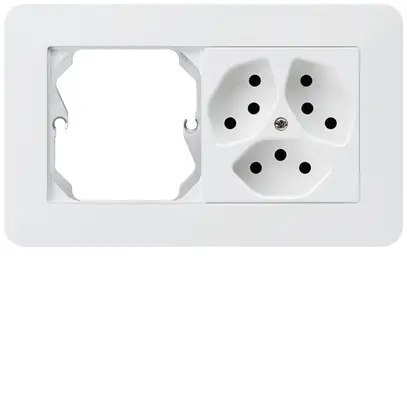 Combinaison ENC kallysto.trend grd.I-I horizontale vide+3×type 13 blanc 
