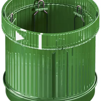 Lampada di segnalazione Rittal SG 2370.511 24V verde luce lampeggiante 