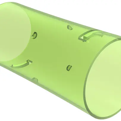 Manchon de jonction Spotbox M50 vert transparent 