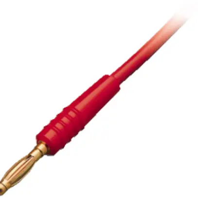 Prüfstecker WAGO Ø2mm rot 