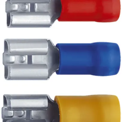 Clip isolato Ferratec RSP 4.8×0.5/0.5…1.5mm² rosso 