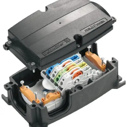 Ripartitore bus energia Weidmüller FieldPower box policarbonato, IP65 