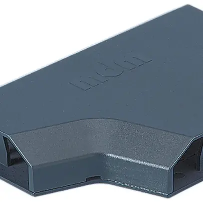 Raccord T R&M pour canal de câble flexible anthracite 