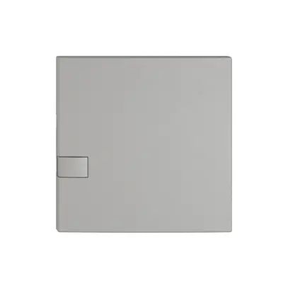 Poussoir 1/1 EDIZIO.liv SNAPFIX® p.KNX&UNI s.LED comm.à 1 touche grc 