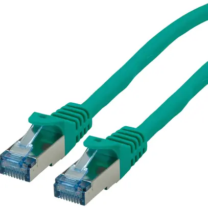 Cavo patch RJ45 ROLINE cat.6A S/FTP AWG26 LSZH verde 3m 