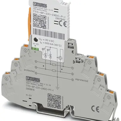 Protezione sovratensioni Phoenix Contact TTC-6P-2X1-12DC-PT-I 