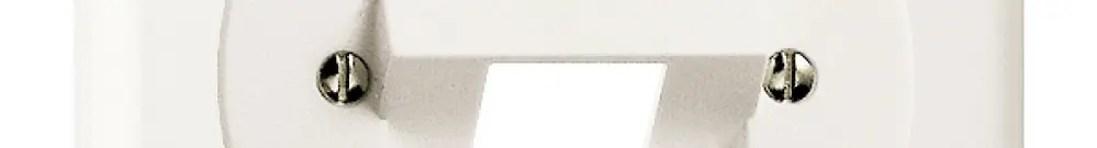 Kit frontale INC 1×RJ45 bianco FH ITplus 