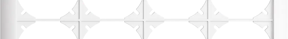 Intestazione INC EDIZIOdue SNAPFIX® 2×4 orizzontale 268×148mm bianco 