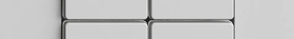 Stazione secondaria 1K/4T per dimmer scena Edue Wiser grigio chiaro 
