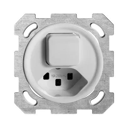 Combinazione INC A-R/1L+T23 16A bianco FH 