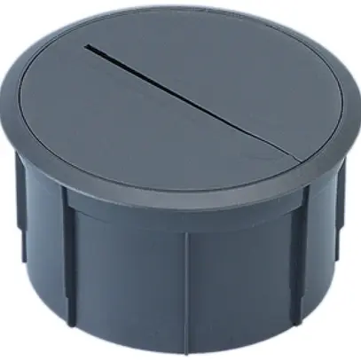 Passaggio per cavi R&M Ø81 grigio grafite RAL 7024 