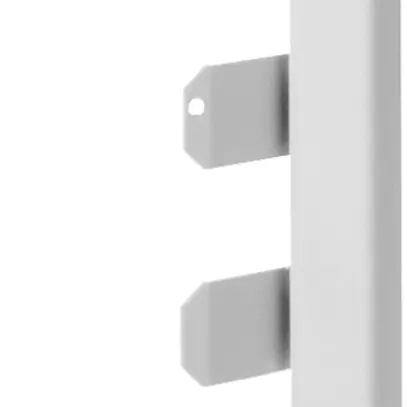 Wandanschlussblende tehalit für BR/A 85×170mm, Oberteil 80mm, verkehrsweiss 