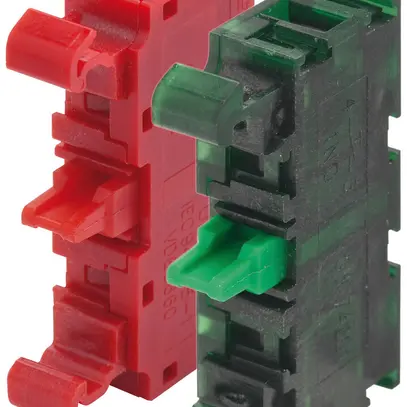 Blocco contatti ausiliari INS Gewiss 42 RV 1NO 3A raccordo a vite 