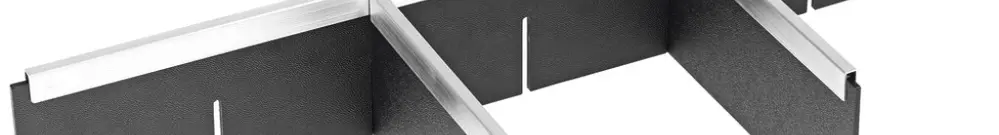 Barres divisoires au fond CIMCO pour valise d'outils Gigant-Compact 