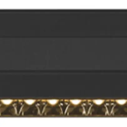 Spot LED SLV IN-LINE 22 48V TRACK MOVE 7.3W 610lm 930 35° DALI 240×22mm nero 