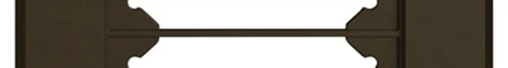 Telaio di copertura INC EDIZIO.liv SNAPFIX® 4×1/1×4 96×276mm ma 
