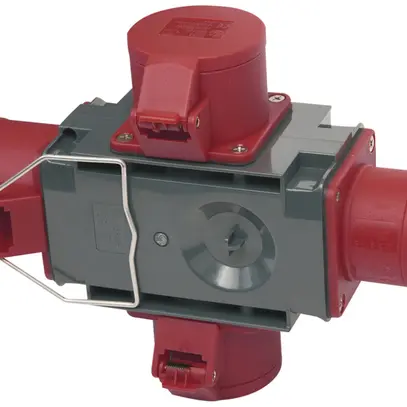 Kreuzverteiler Brennenstuhl 1×Stecker CEE16/5 3×Kupplung CEE16/5 IP44 