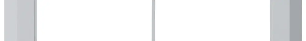 Cadre de recouvrement ENC kallysto.line 3×2 gris clair 152×212mm 