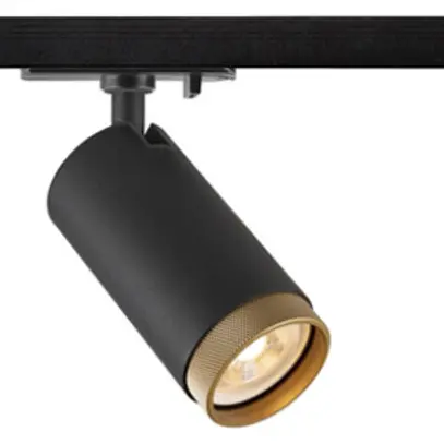 Spot SLV GRIP L GU10 1×6W VAR AD1PH Ø57mm noir 
