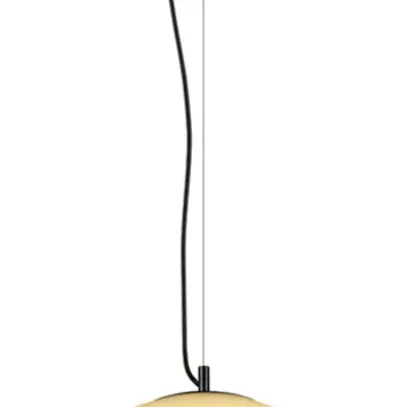 Lampada sospesa SLV SUN 40 E27 1×40W Ø400mm nero 