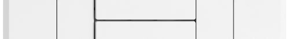 Commande pour interrupteur stores ENC EDIZIO.liv Wiser SNAPFIX® 1C WLAN 2T bc 