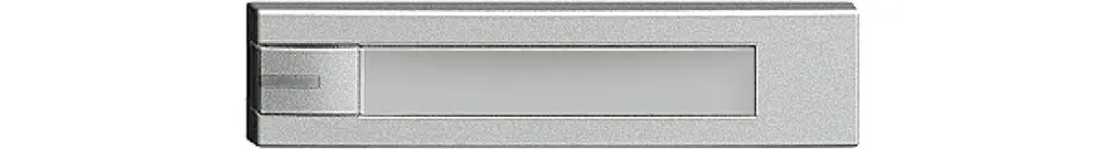 Touche 1/4 KNX/électron.a.LED+ pap.EDIZIOdue commande 1×silver 