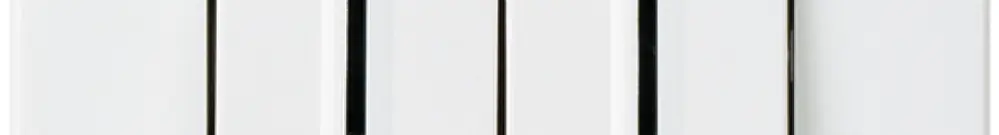 AP-Leuchtwipptaster ATO 2×AR 6A 250V weiss Gr.I 