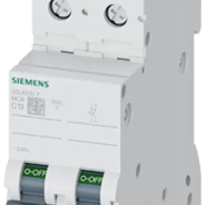 Disgiuntore Siemens SENTRON 5SL6 2P 230V C 13A 6kA 2UM 