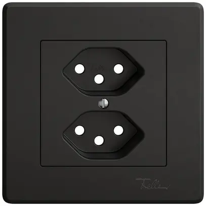 Kit di montaggio INC EDIZIO.liv SNAPFIX® per presa 2×T13 ne 