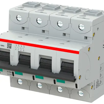 Disjoncteur ABB S804P-B100 4P 400V B-100A 50kA 6UM 