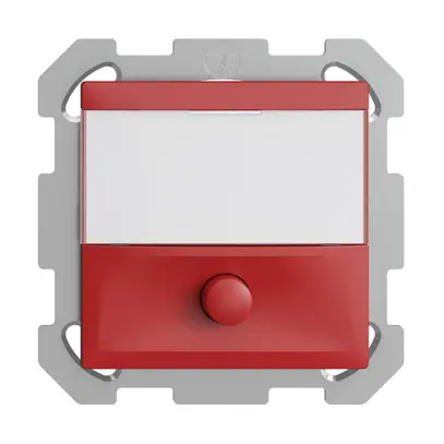 Tasto INC con porta-etichetta EDIZIOdue berry 