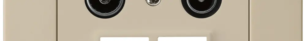 UP-Antennendose R/TV HMS kallysto.pro 23dB beige 